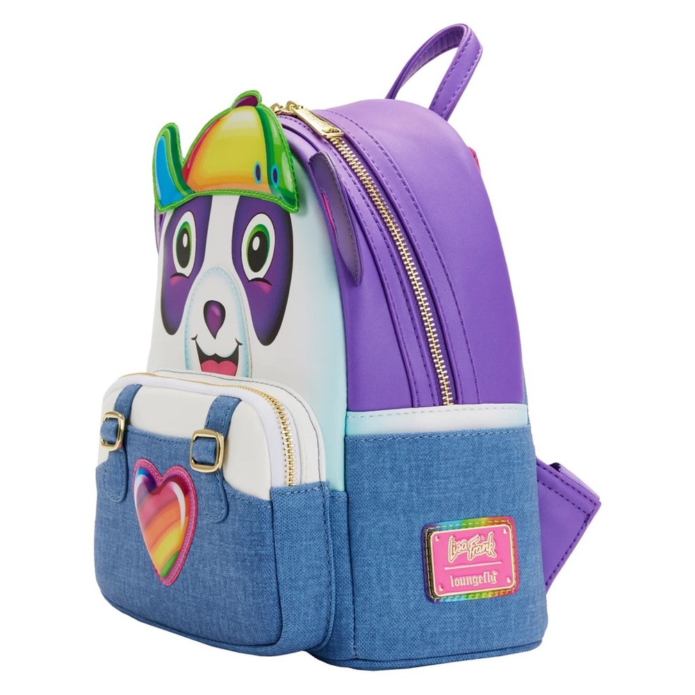 LISA FRANK PANDA PAINTER COSPLAY MINI BACKPACK - Picture 2 of 9